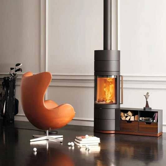 Kaminofen Austroflamm Lux im Wohnraum