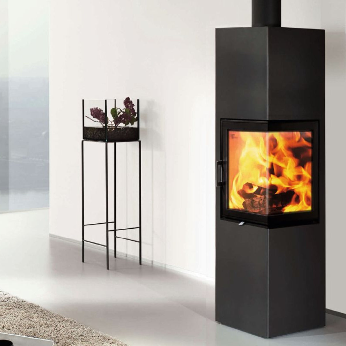 Kaminofen Austroflamm Slim 4.0 (5 kW) mit Türanschlag rechts