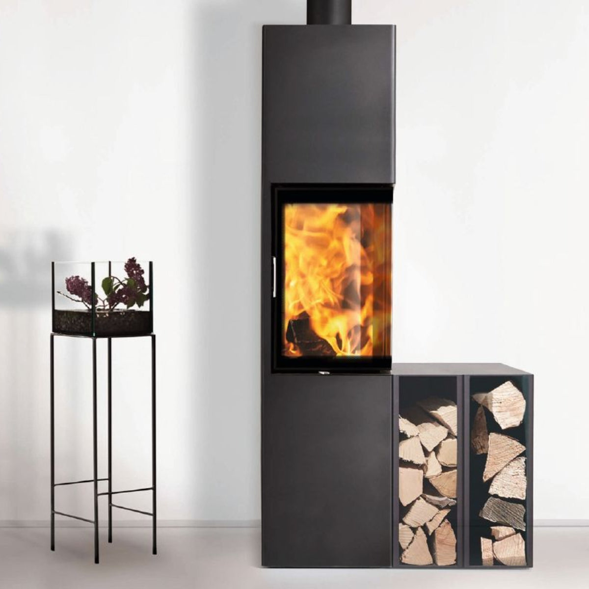 Kaminofen Austroflamm Slim 4.0 (5 kW) mit Türanschlag rechts