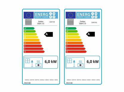 CERA Kaminofen GALILEO Stahl | 3 - seitig verglast - Ofenerlebnis.de