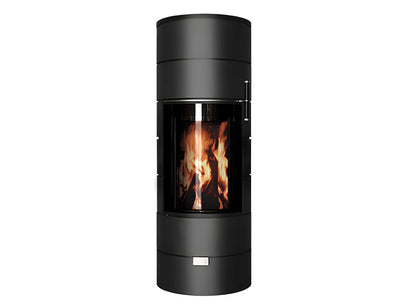 CERA Kaminofen RONDOTHERM TITAN midi Schwarz - Ofenerlebnis.de