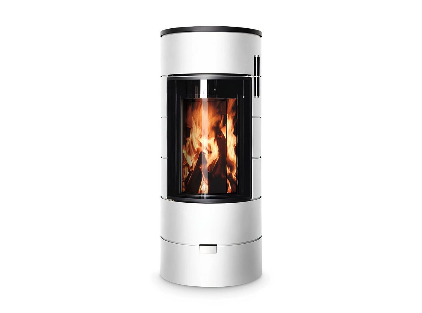 CERA DESIGN Kaminofen RONDOTHERM TITAN mini Weiß - Ofenerlebnis.de