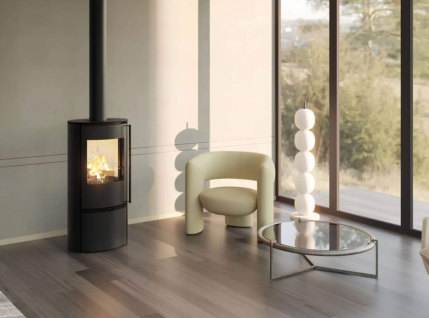 Kaminofen Hitze Bane