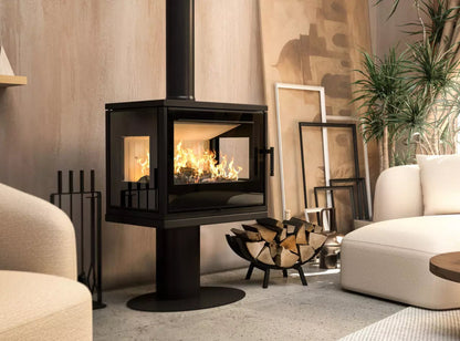 Kaminofen HITZE CF 3S 700 im Wohnraum