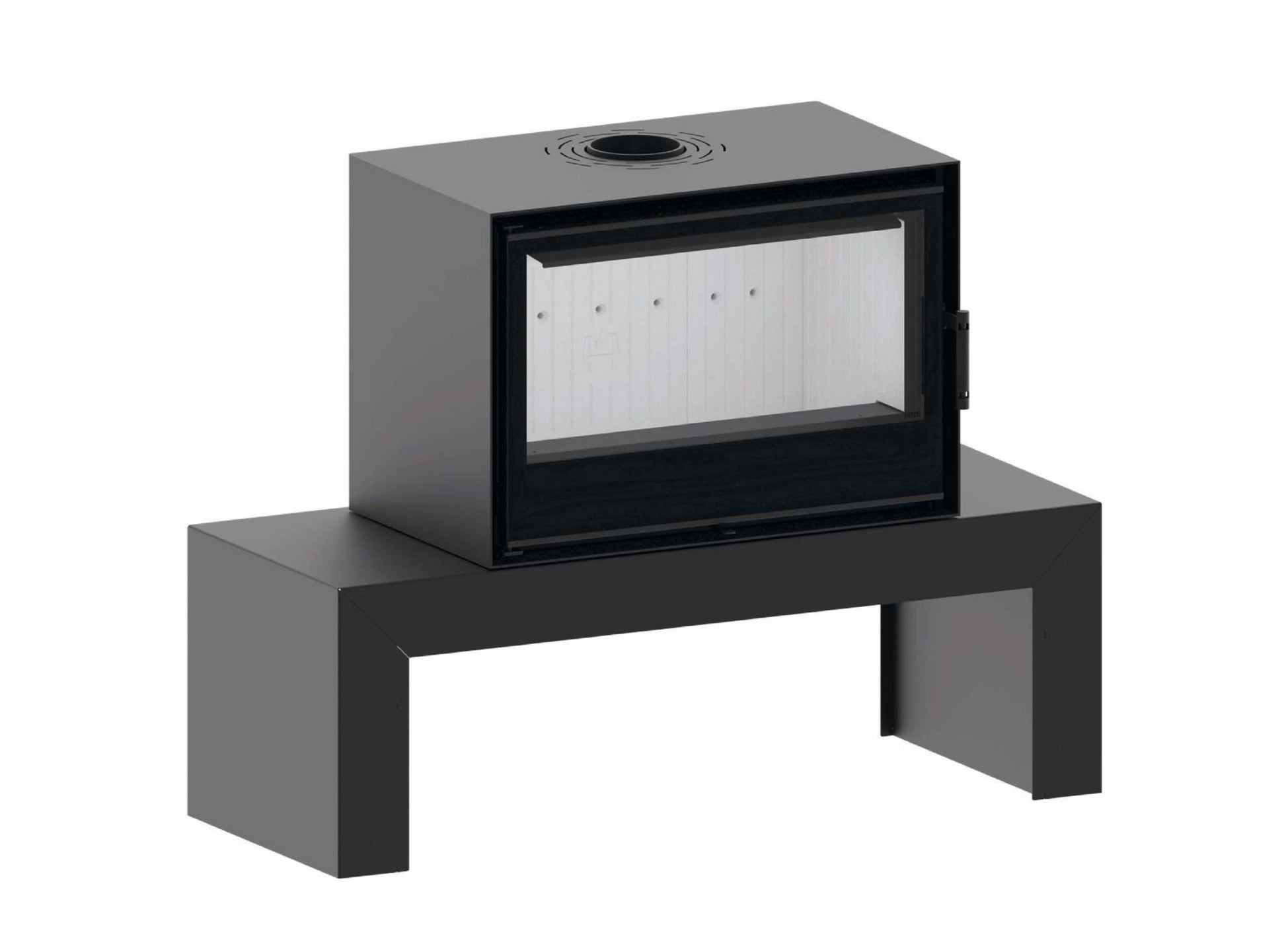 Kaminofen Hitze CF800