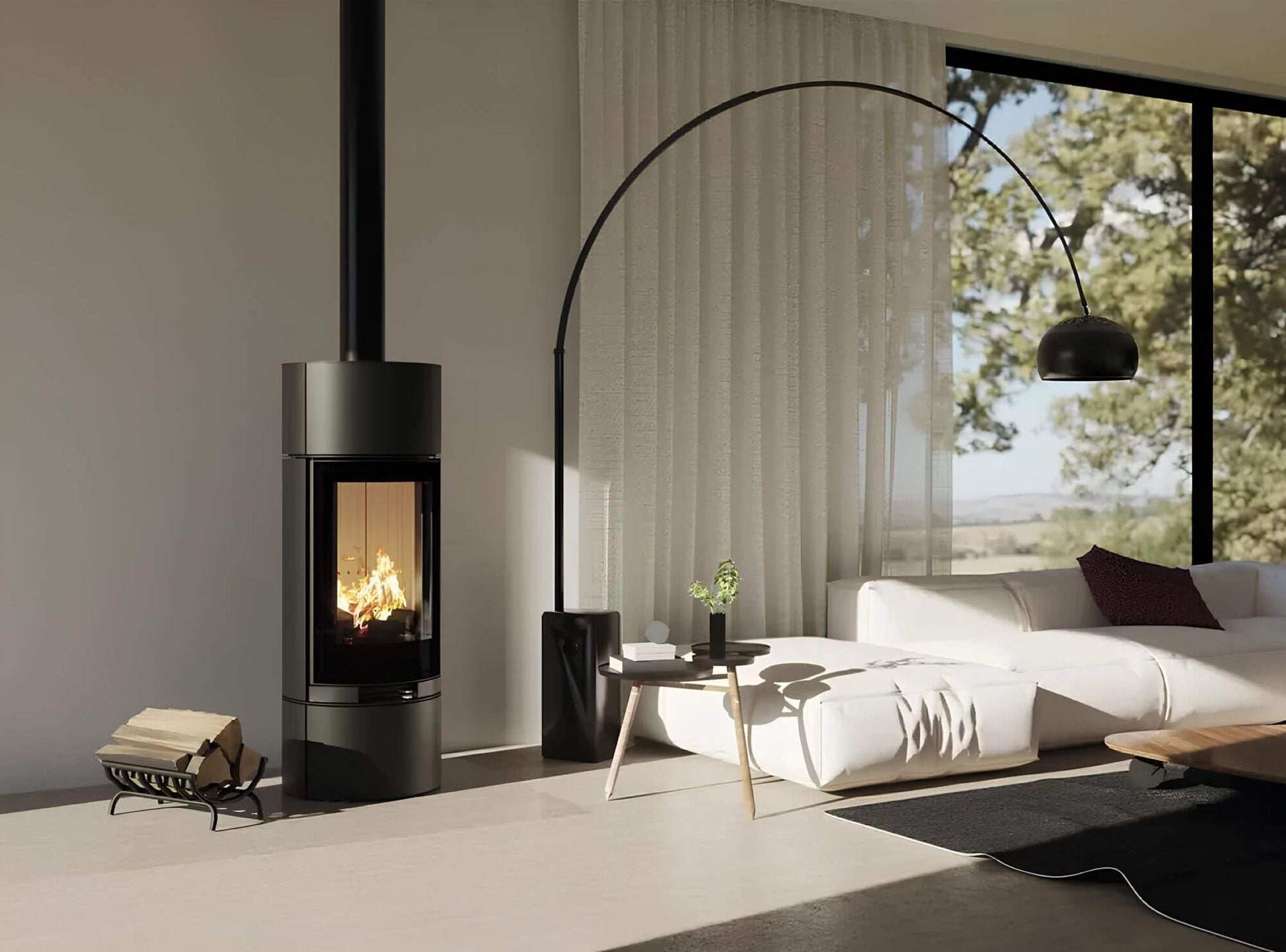 Kaminofen Hitze Charuto