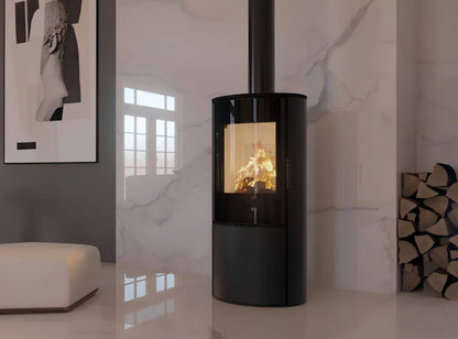 Kaminofen Hitze Ellisse S - ofenerlebnis.de