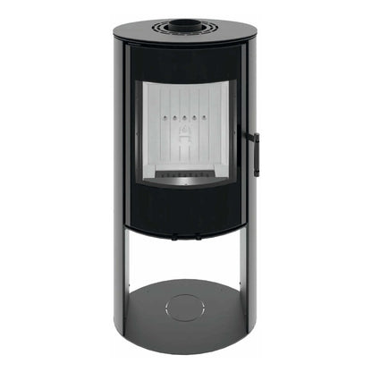 Kaminofen Hitze Ellisse SB 5,3 kW – Kaminofen in Vorderansicht auf Weiß