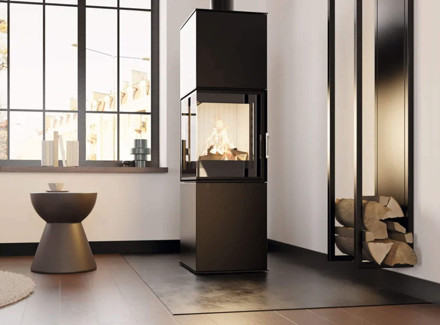 Kaminofen Hitze Gabi