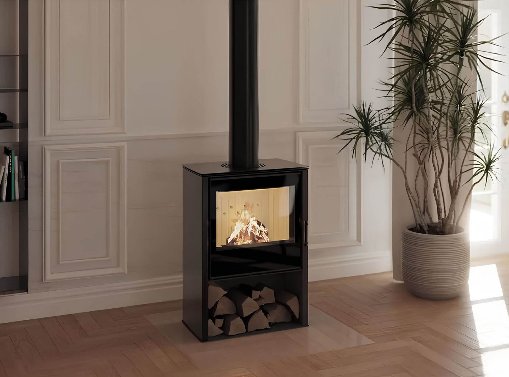 Kaminofen Hitze Lupo M