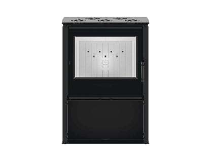 Kaminofen Hitze Lupo M-CP mit Herdplatte