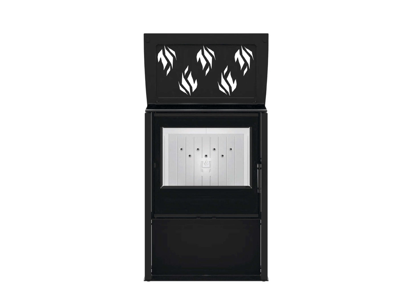 Kaminofen Hitze Lupo M-CP mit Herdplatte