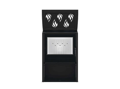 Kaminofen Hitze Lupo M-CP mit Herdplatte