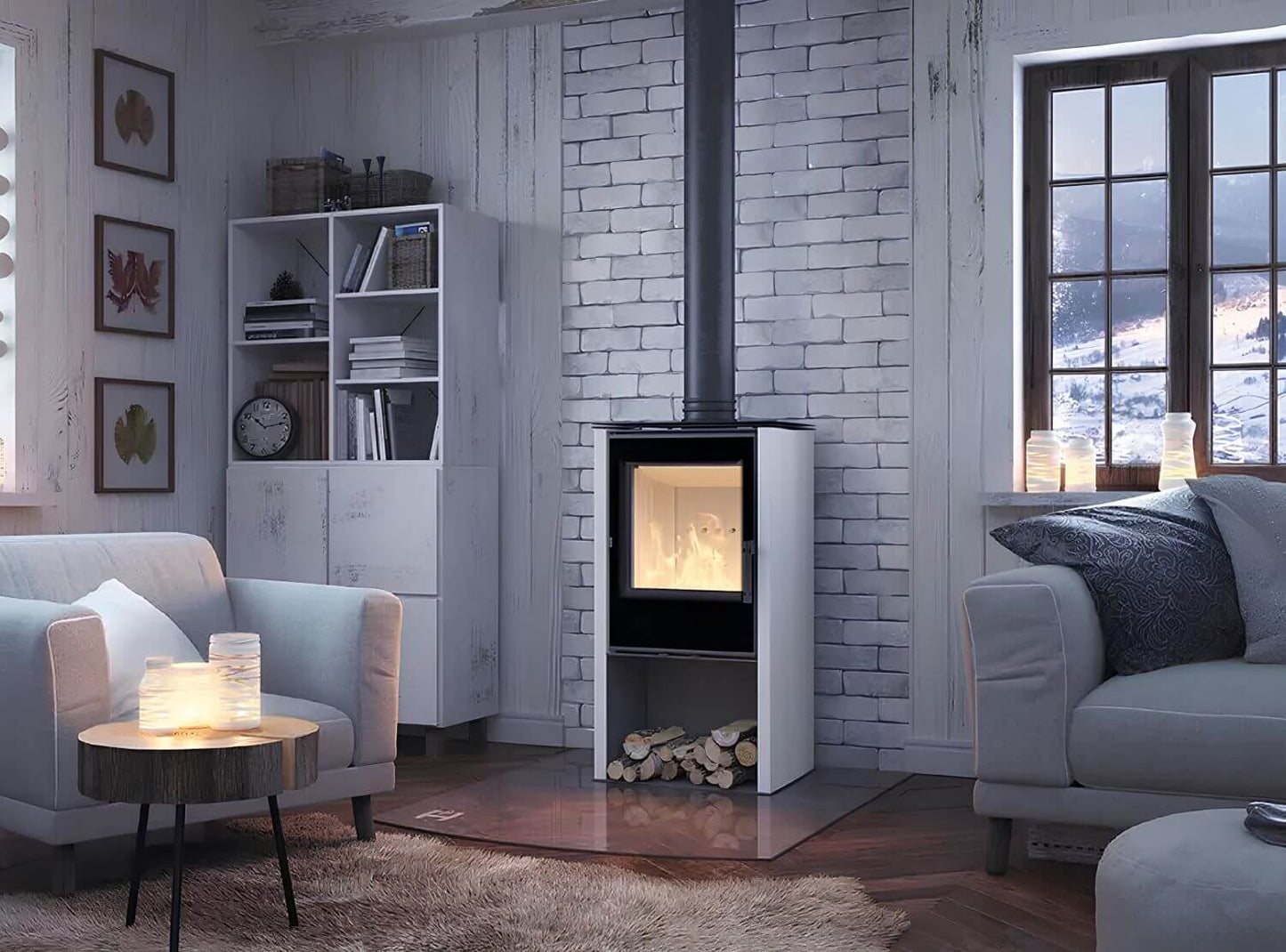 Kaminofen Hitze Lupo S Energielabel, Ecolabel