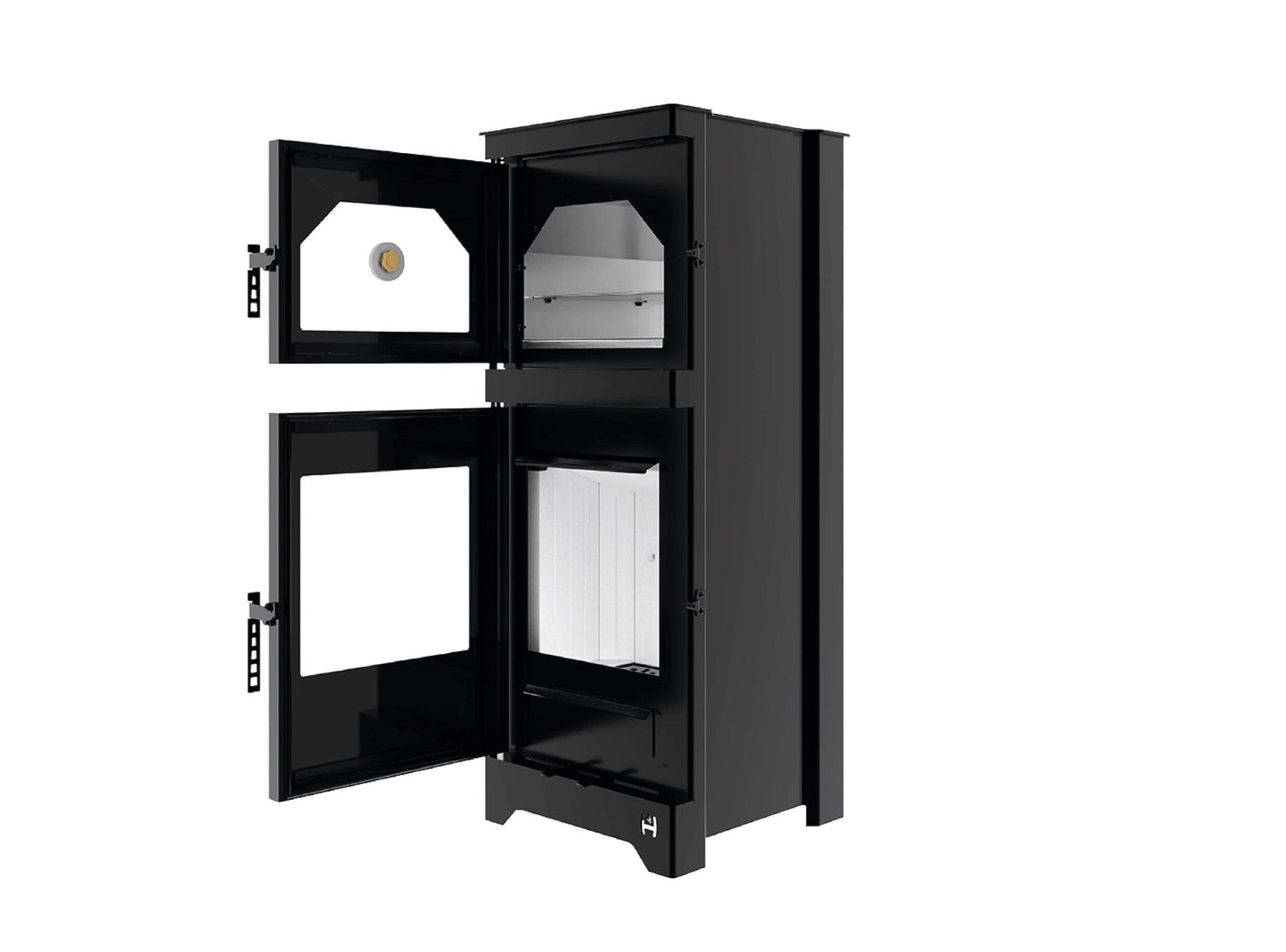 Kaminofen Hitze Lynx O mit Backfach