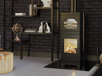 Kaminofen Hitze Lynx O mit Backfach