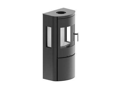 Kaminofen HITZE REGO 3S – Seitenansicht