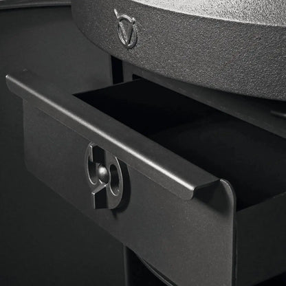 Kaminofen Varde Ovne Aura 1 | 5 kW – Detail des herausgezogenen Aschekastens