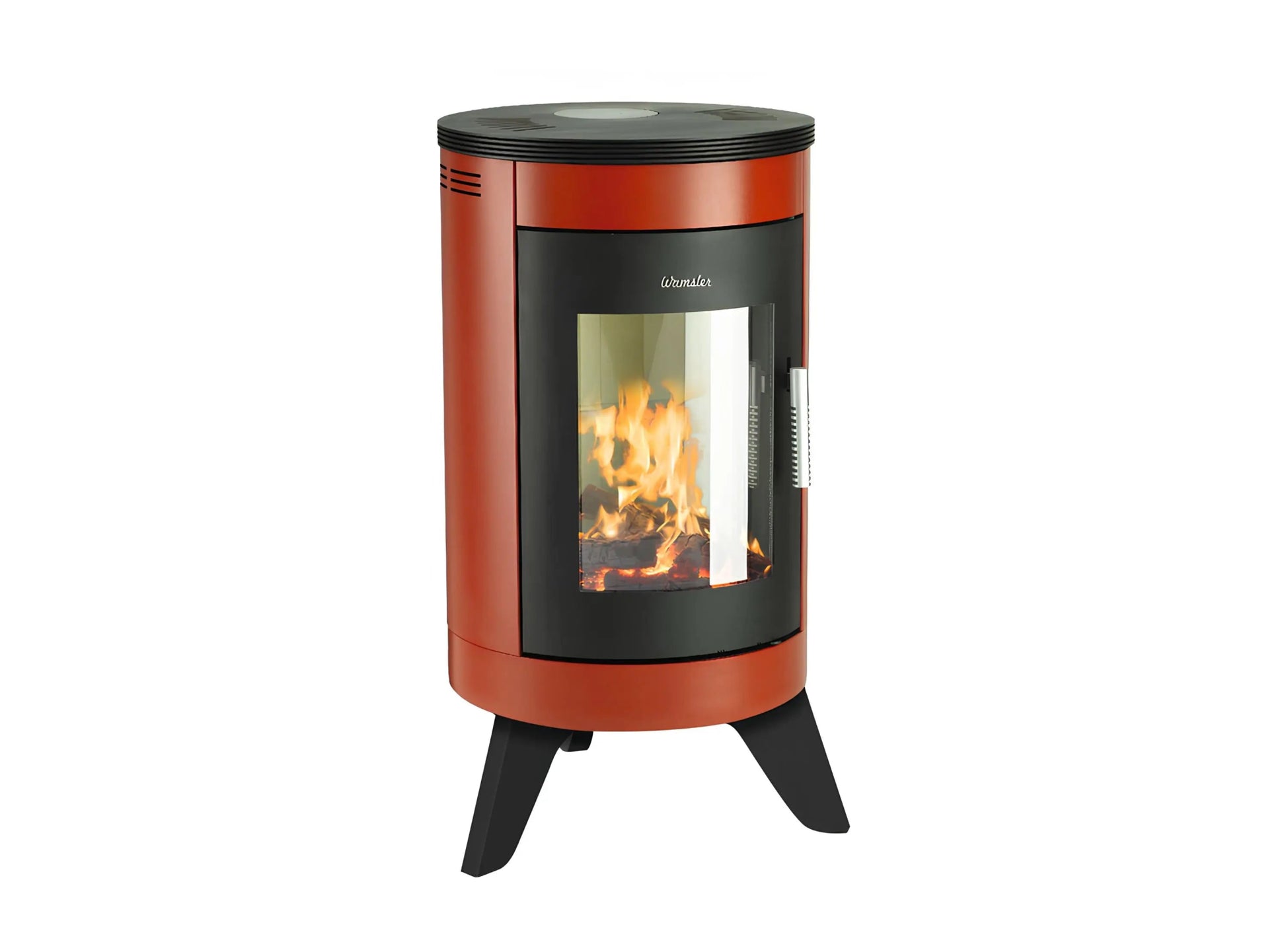 Wamsler Kaminofen City rot - ofenerlebnis.de