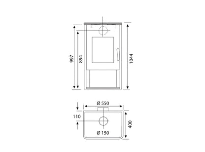 Wamsler Kaminofen Orpheus - ofenerlebnis.de
