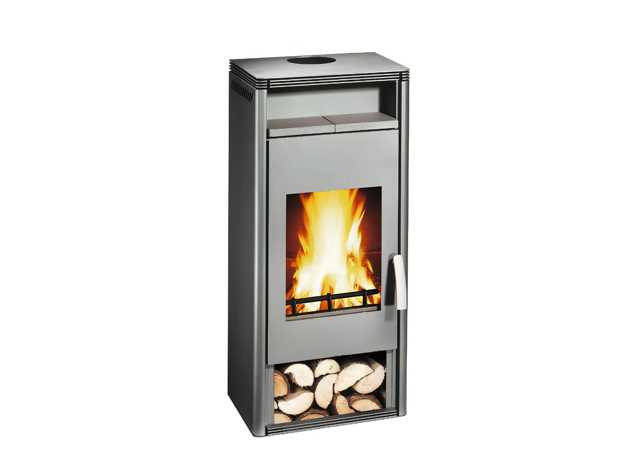 Wamsler Kaminofen Orpheus mit Warmhaltefach - ofenerlebnis.de