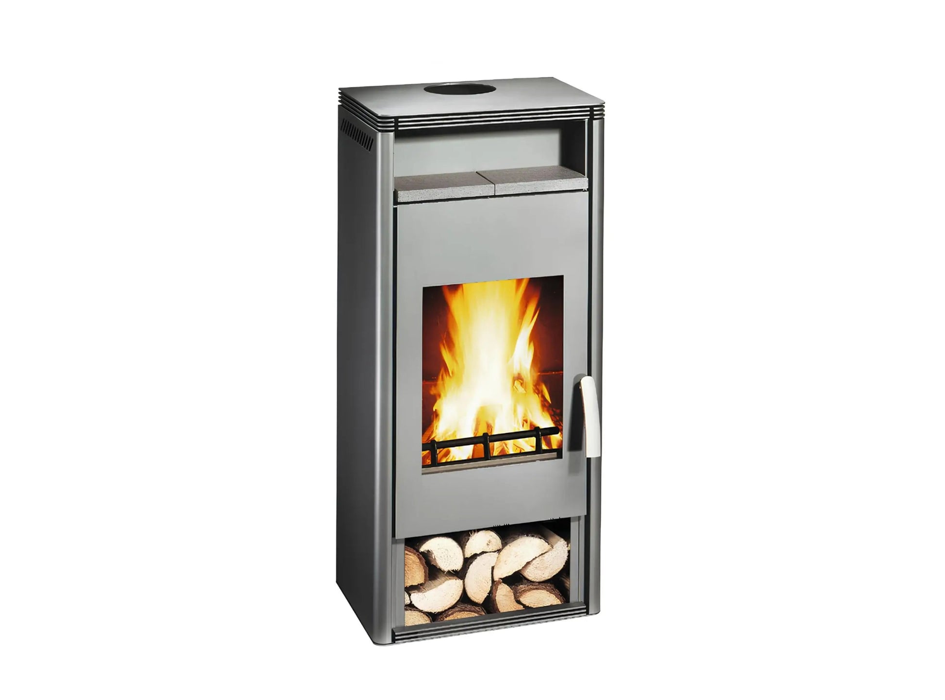 Wamsler Kaminofen Orpheus mit Warmhaltefach - ofenerlebnis.de
