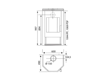 Wamsler Kaminofen Prisma - ofenerlebnis.de