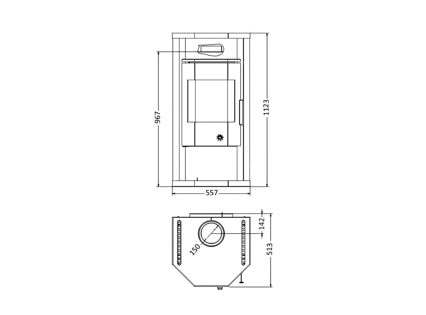 Wamsler Kaminofen Thyra - ofenerlebnis.de