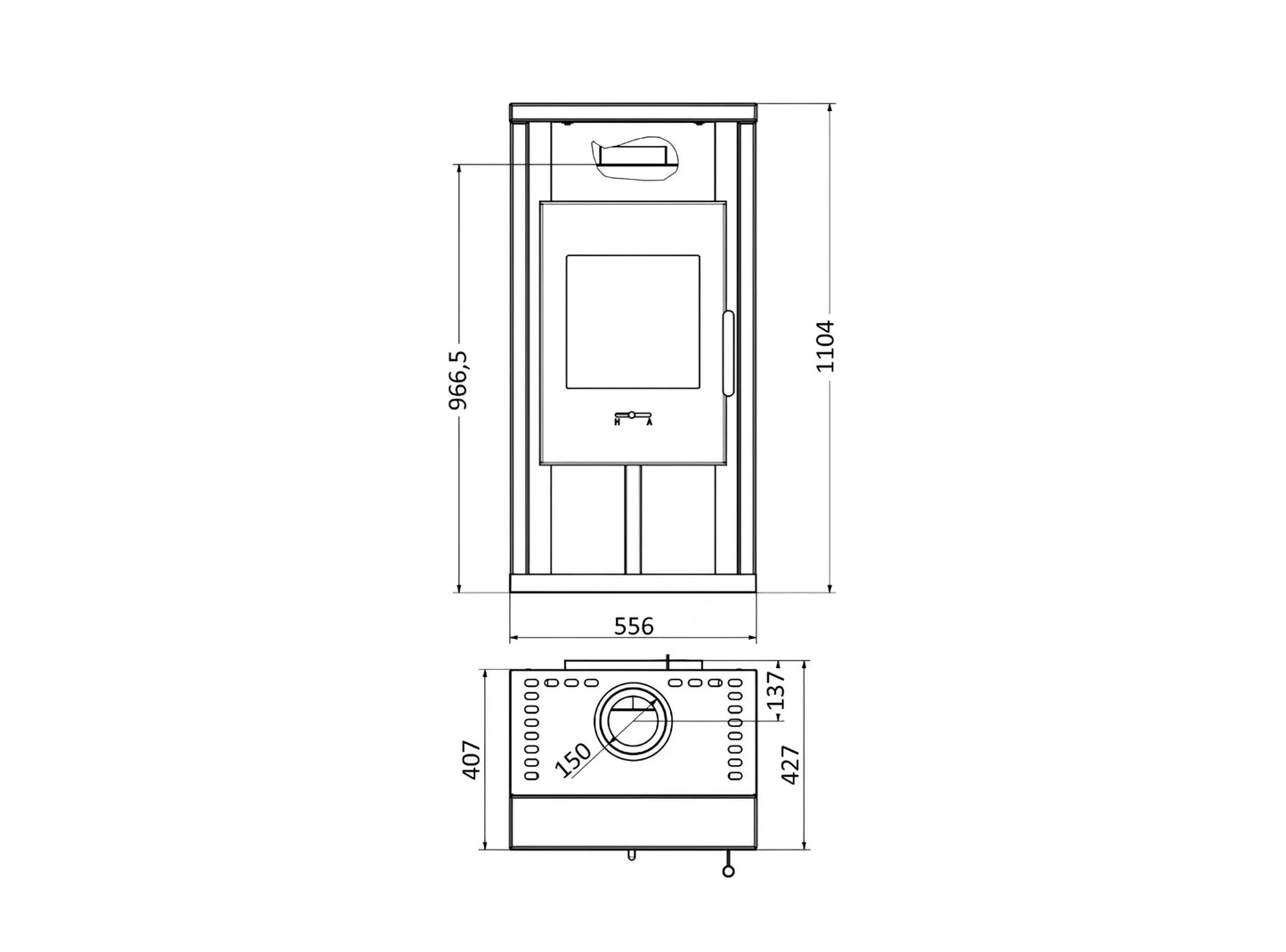 Wamsler Kaminofen Yuna Naturstein - ofenerlebnis.de