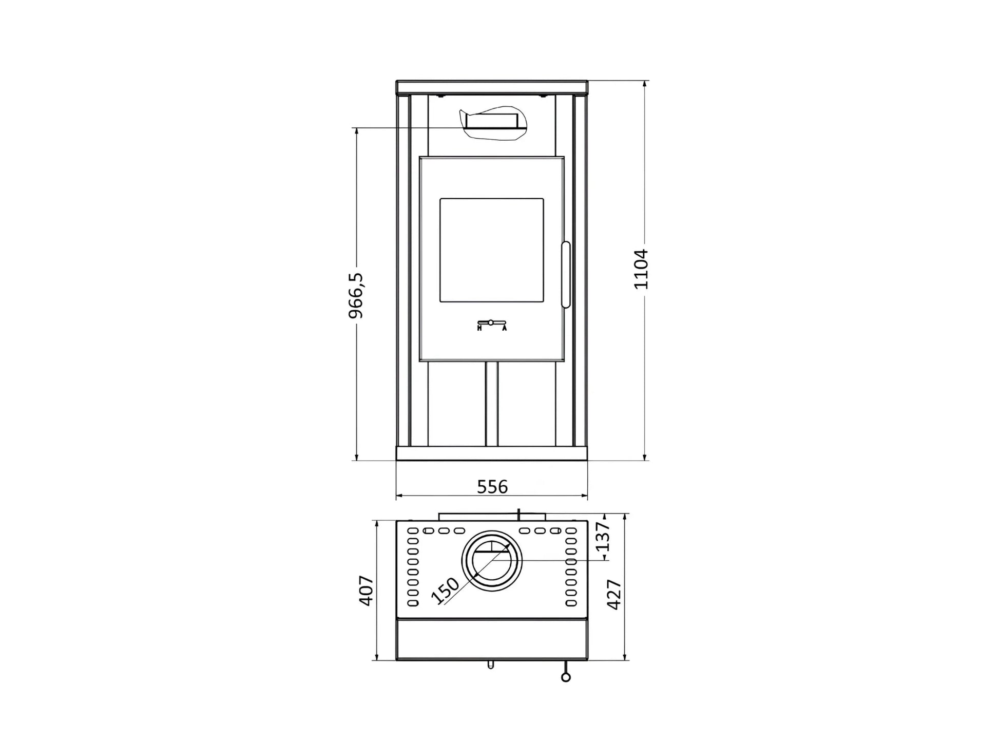 Wamsler Kaminofen Yuna Naturstein - ofenerlebnis.de