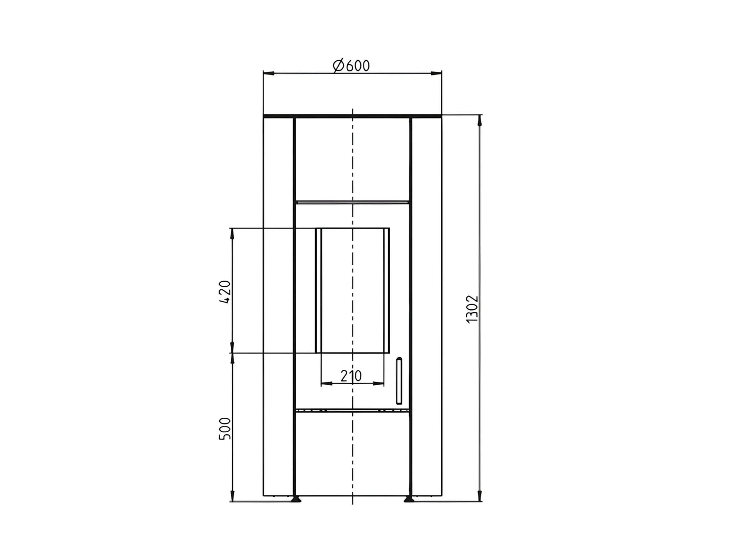Kaminofen Wodtke CEO water+ wasserführend Technische Daten - ofenerlebnis.de