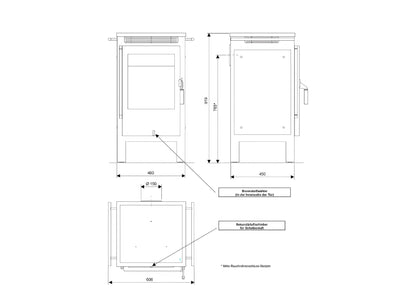 Kaminofen Wodtke Cookie Maße - ofenerlebnis.de