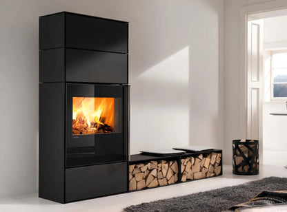 Kaminofen Wodtke myCastle mit zwei Aufsätzen - ofenerlebnis.de