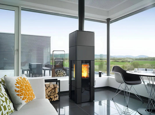 Kaminofen Wodtke New Look FS12 raumluftunabhängig - ofenerlebnis.de