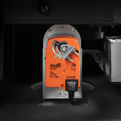 Wodtke samurai oki – Detail der wählbaren FireMatic Comfort Abbrandtechnik