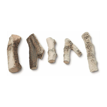 Keramische Holzscheite für Ethanol Kamin Set 4 – Einzelteile des keramischen Holzsets
