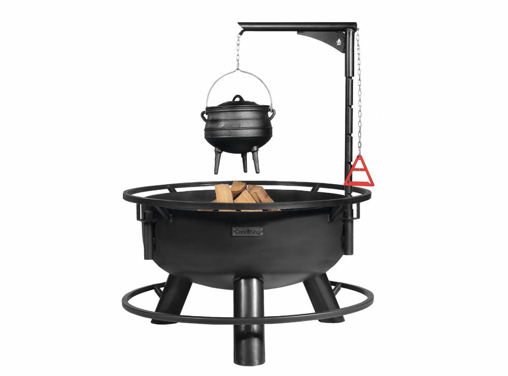 Kessel/Wok Halter für Feuerschale „BANDITO“ und "MONTANA X" - Ofenerlebnis.de