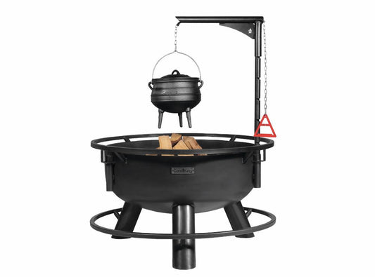 Kessel/Wok Halter für Feuerschale „BANDITO“ und "MONTANA X" - Ofenerlebnis.de