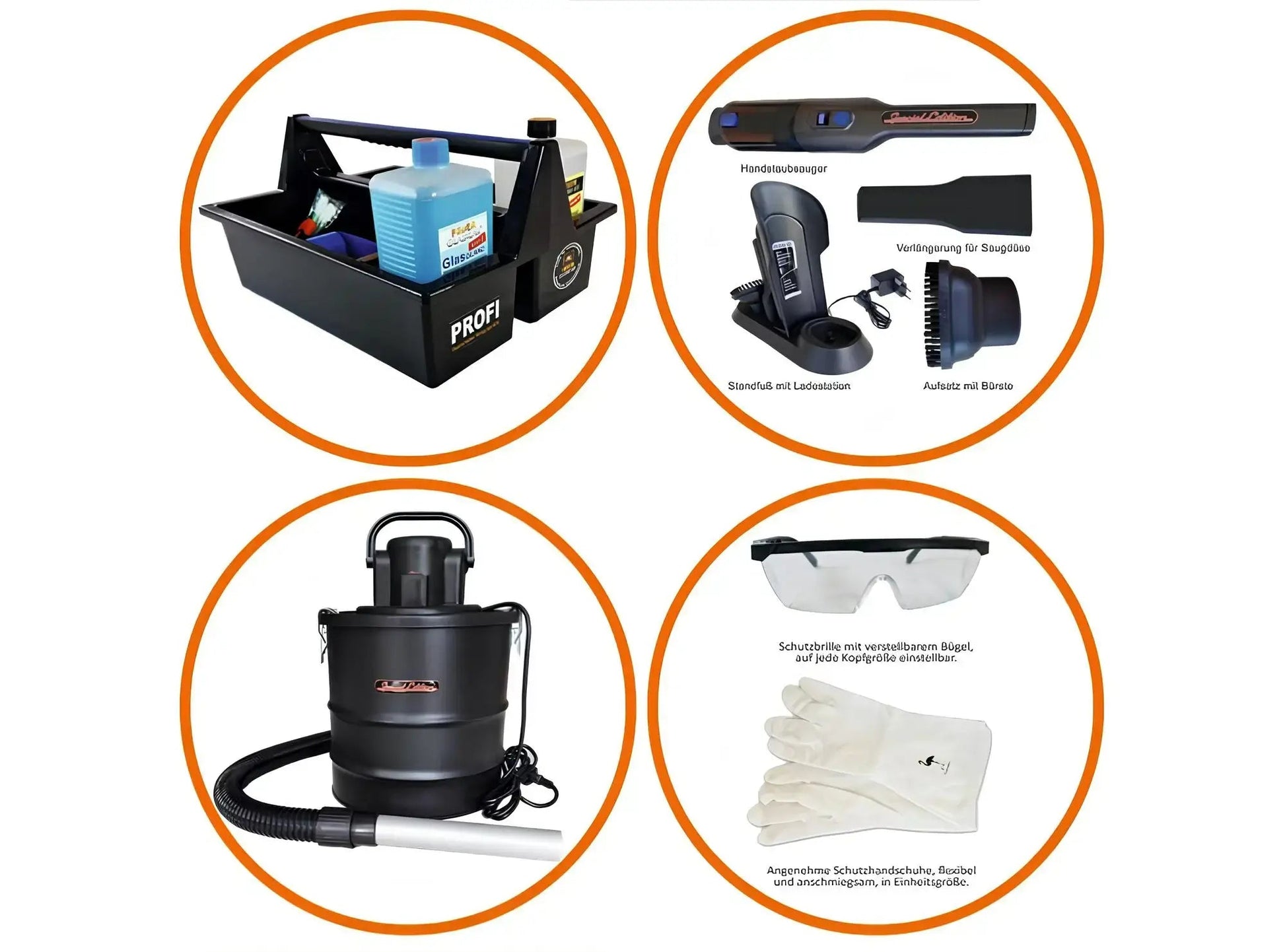 Komplettausstattung Kaminreinigung - ofenerlebnis.de