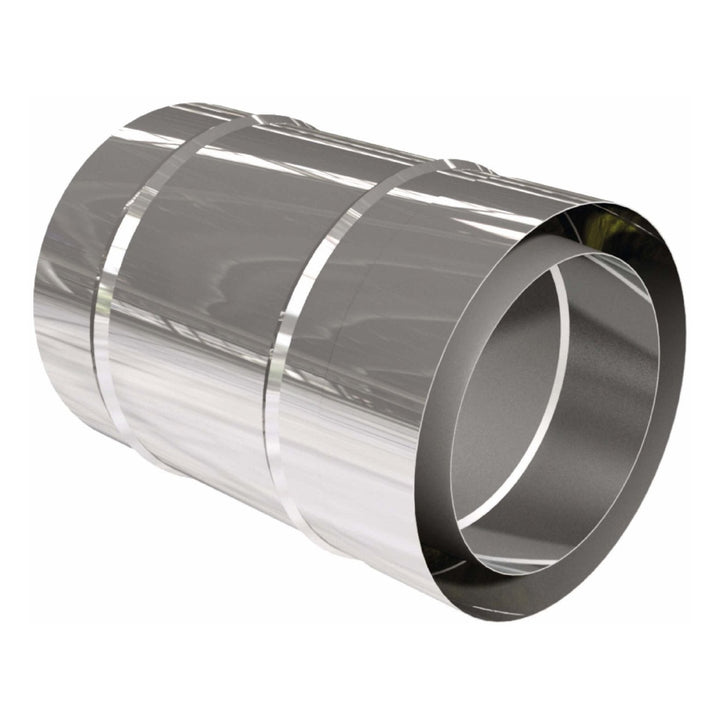 Längenelement 360 mm - doppelwandig - eka complex D – Doppelwandiges gerades Rohrelement in schräger Ansicht