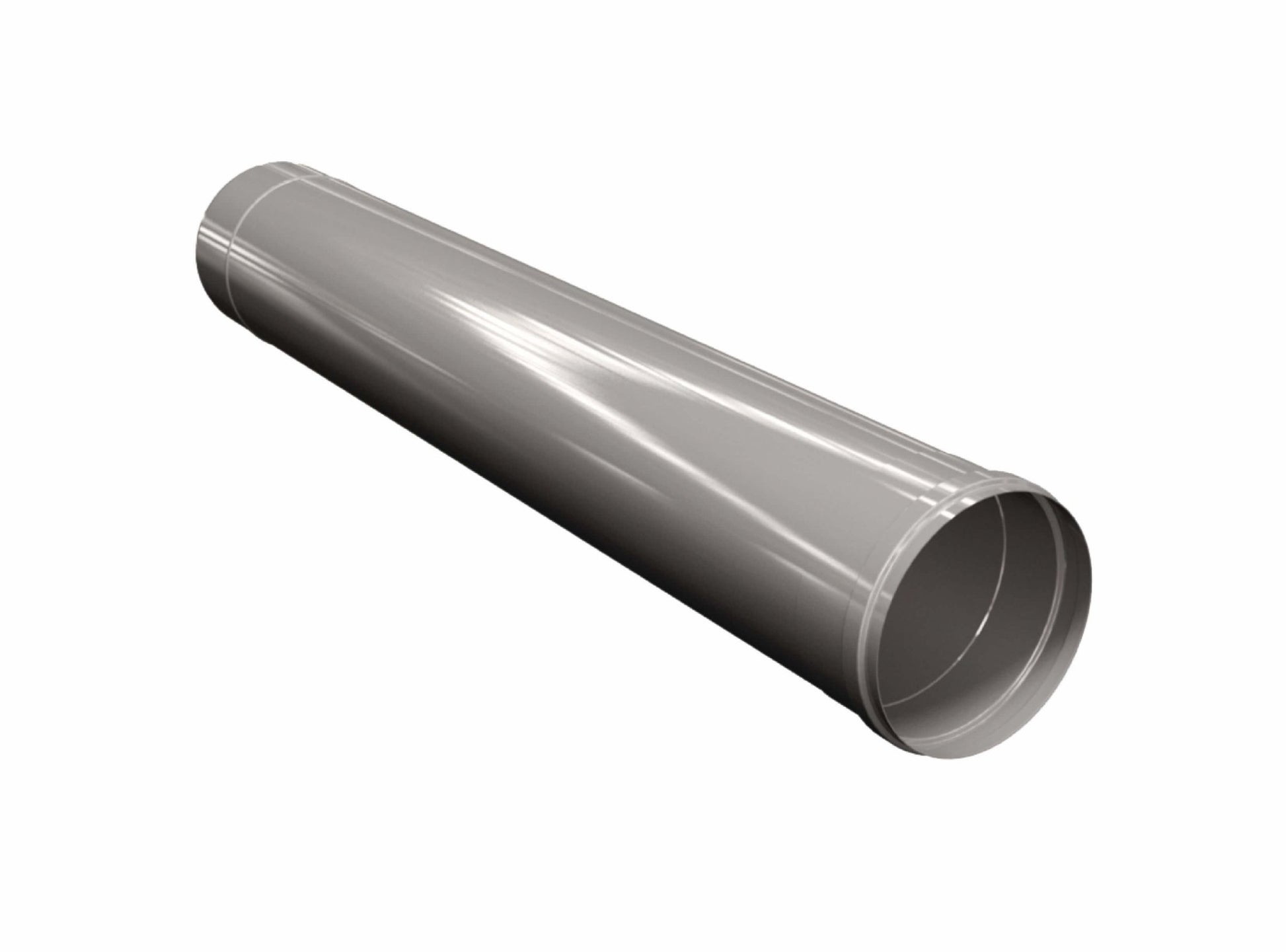 Längenelement 1080 mm - einwandig - eka edelstahlkamine complex E