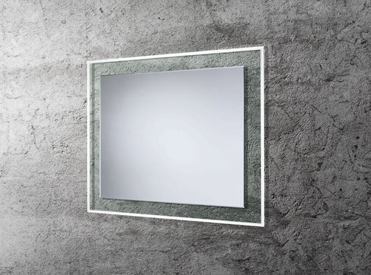 Lumineo Alfa – Rechteck Spiegel mit LED - Ofenerlebnis.de