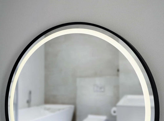 Moon – Kreis Wandspiegel mit LED und Berührungsschalter, Ø70 - Ofenerlebnis.de