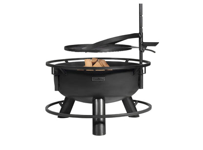 Multifunktionale Feuerschale Premium BANDITO mit Grillrost - ofenerlebnis.de