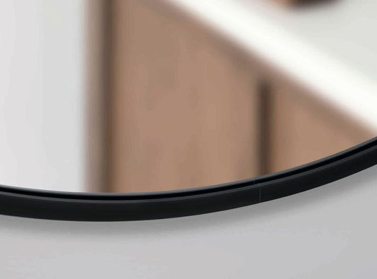 Nico Kolo Black – Kreis Wandspiegel, Ø60 – Ø80 - Ofenerlebnis.de