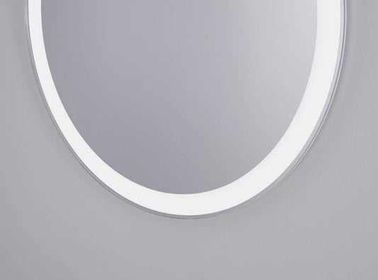 Omega – Kreis Wandspiegel mit LED, Ø60 – Ø70 - Ofenerlebnis.de