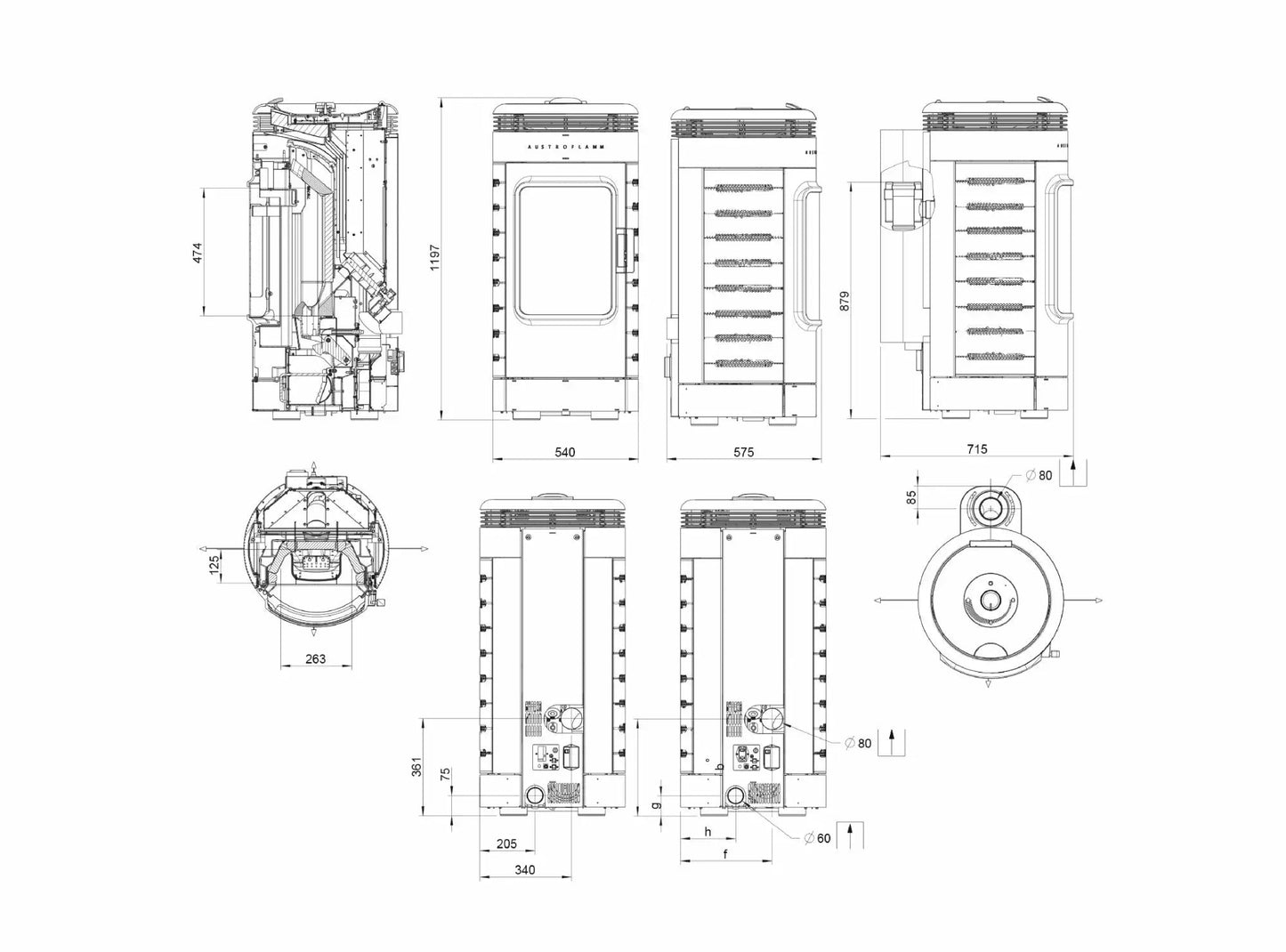 Pelletofen Austroflamm Ella - Ofenerlebnis.de 