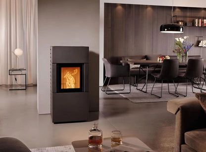 Pelletofen Austroflamm Percy Stahl - ofenerlebnis.de