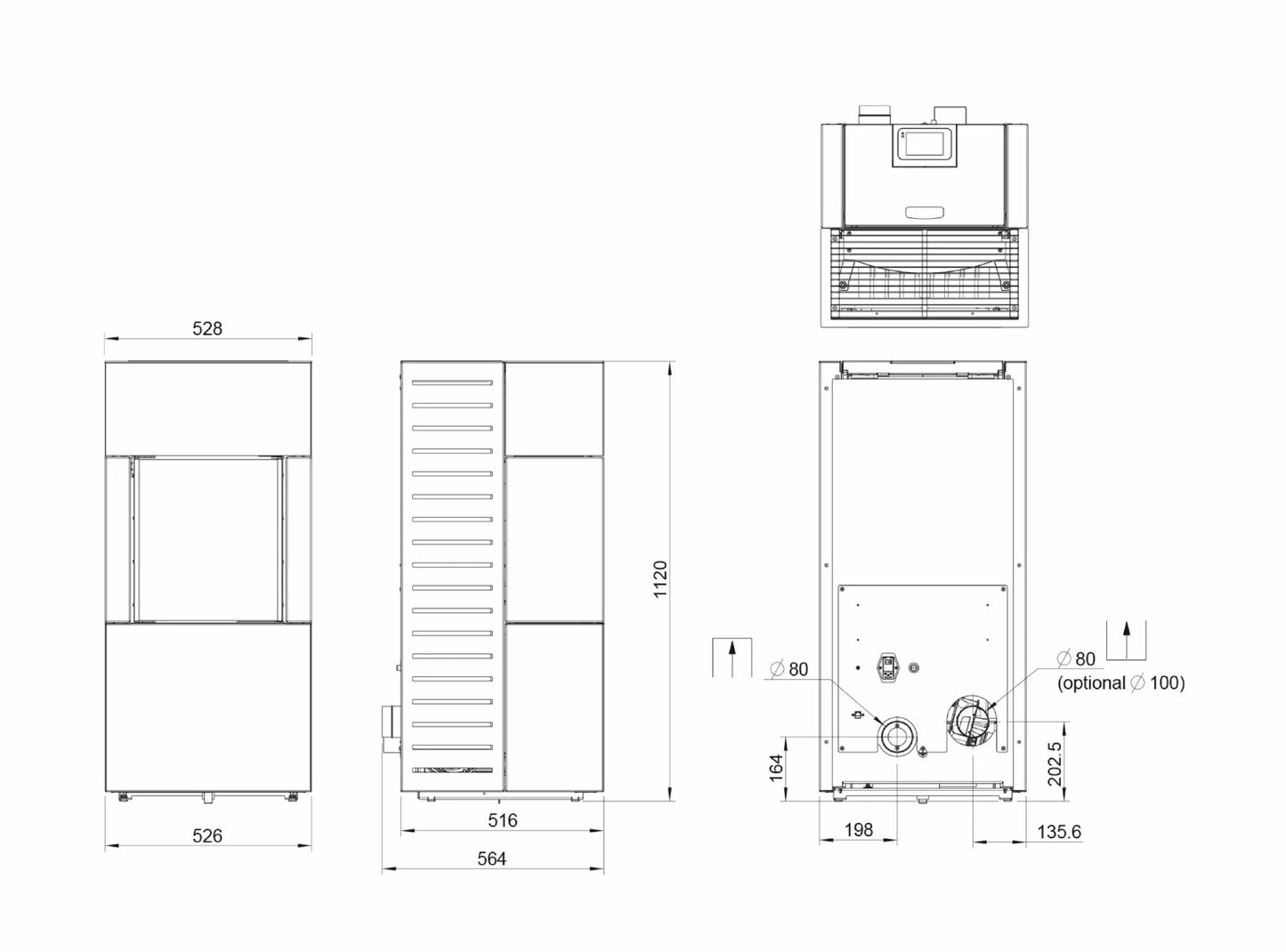 Pelletofen Austroflamm Percy - ofenerlebnis.de 