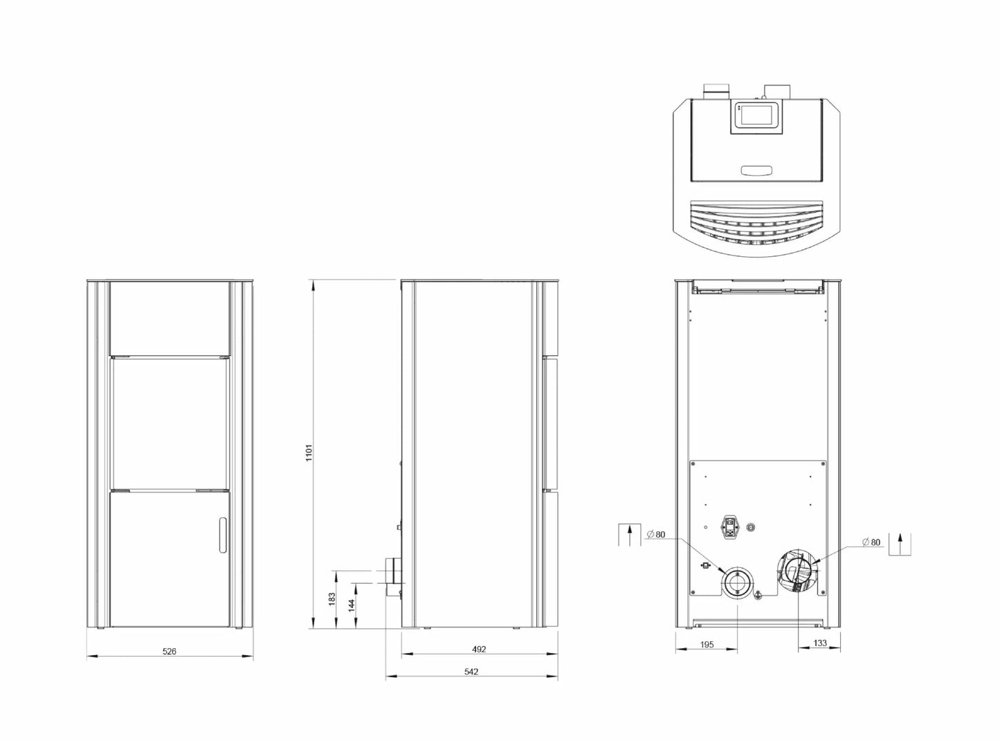 Pelletofen Austroflamm Polly 2.0 - Ofenerlebnis.de